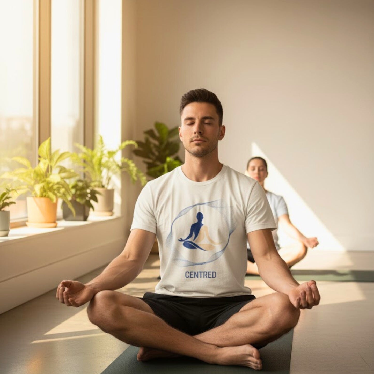 CENTRED Yoga T-Shirt | Unisex Regular Fit