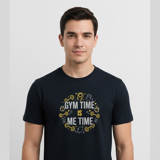 GYM TIME IS ME TIME Gym T-Shirt | Unisex Regular Fit