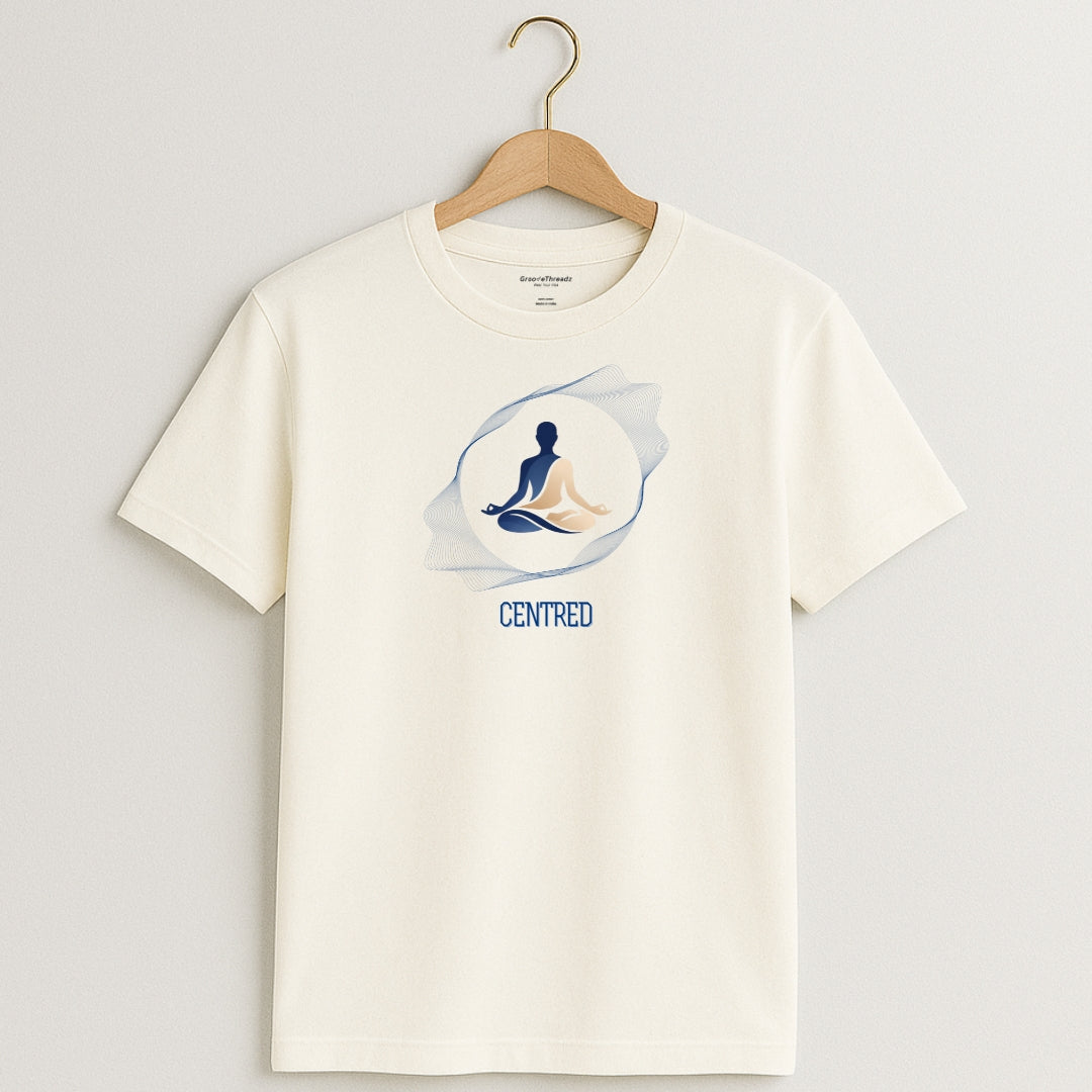 CENTRED Yoga T-Shirt | Unisex Regular Fit