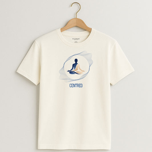 CENTRED Yoga T-Shirt | Unisex Regular Fit