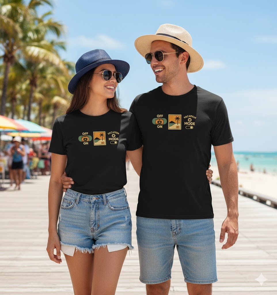 VACATION MODE Travel T-Shirt | Unisex Regular Fit