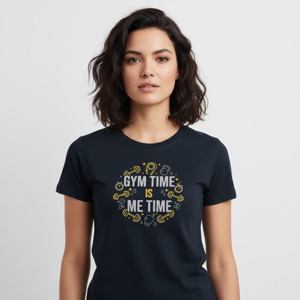GYM TIME IS ME TIME Gym T-Shirt | Unisex Regular Fit
