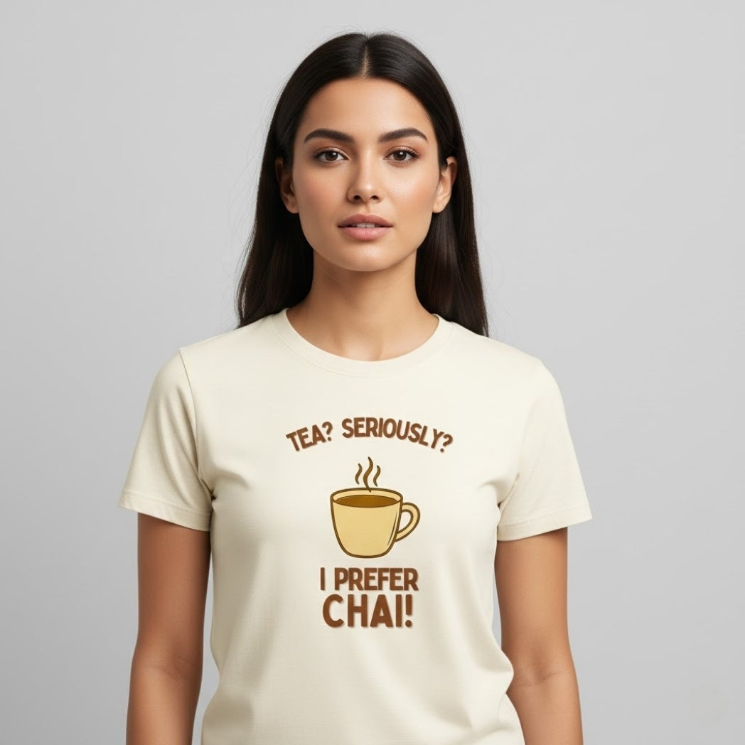 I PREFER CHAI Graphic T-Shirt | Unisex Regular Fit