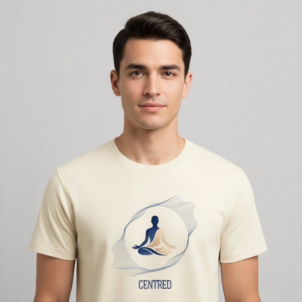 CENTRED Yoga T-Shirt | Unisex Regular Fit