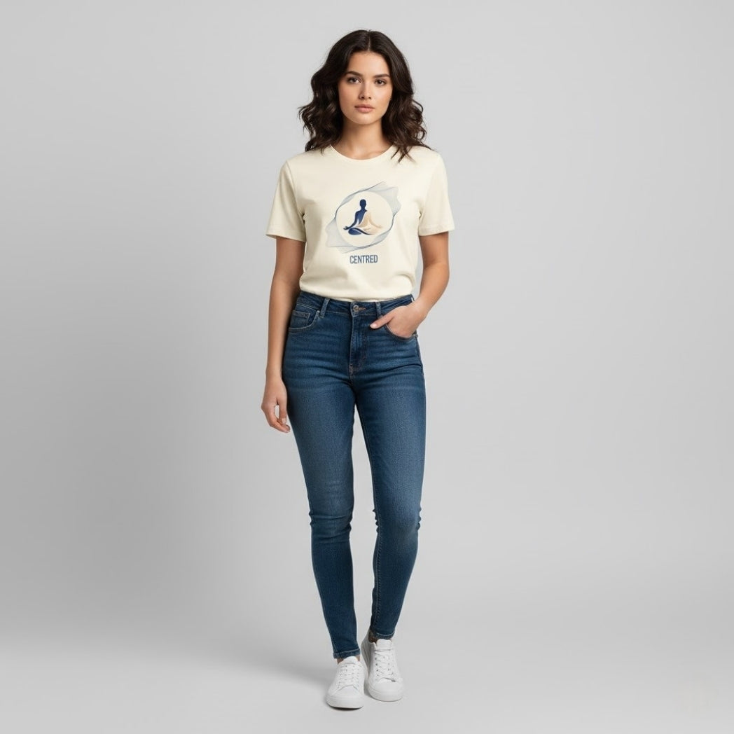CENTRED Yoga T-Shirt | Unisex Regular Fit